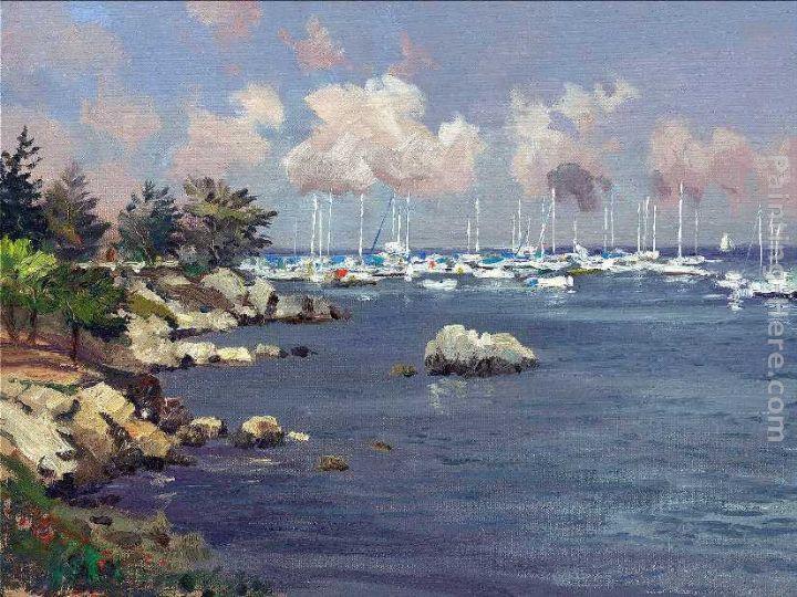 Thomas Kinkade Monterey Marina